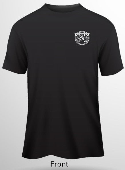 Lantern-Back Print Short Sleeve T-Shirt