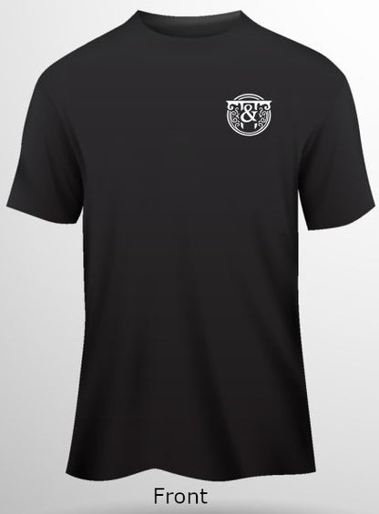 Rampage-Back Print Short Sleeve T-Shirt