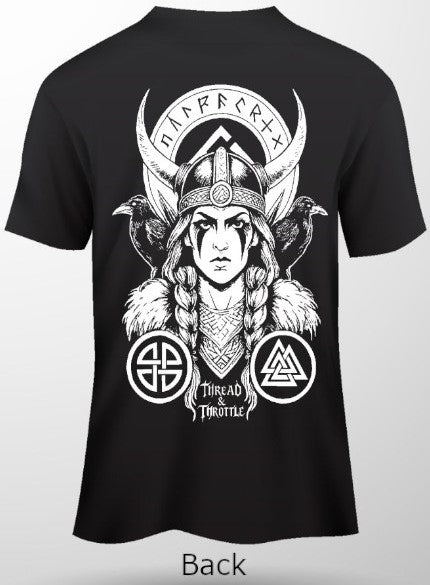 Viking Back Print Short Sleeve T-Shirt