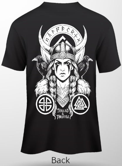 Viking Back Print Short Sleeve T-Shirt